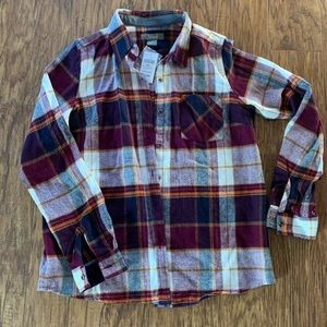 NWT Natural Reflections Flannel Shirt